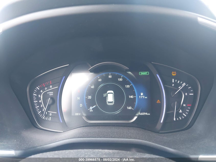 VIN 5NMS53AA9LH230658 2020 HYUNDAI SANTA FE LIMITED 2.0T