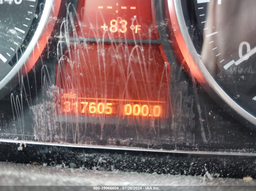 2007 BMW 335I VIN: WBAWB73587P031449 Lot: 39966604