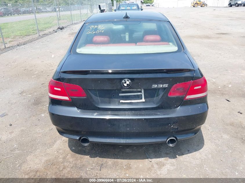 2007 BMW 335I VIN: WBAWB73587P031449 Lot: 39966604