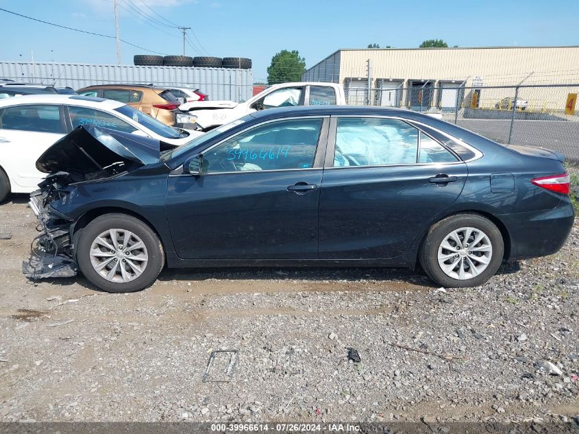 2015 Toyota Camry Le VIN: 4T4BF1FK9FR501087 Lot: 39966614