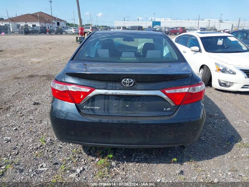 2015 Toyota Camry Le VIN: 4T4BF1FK9FR501087 Lot: 39966614