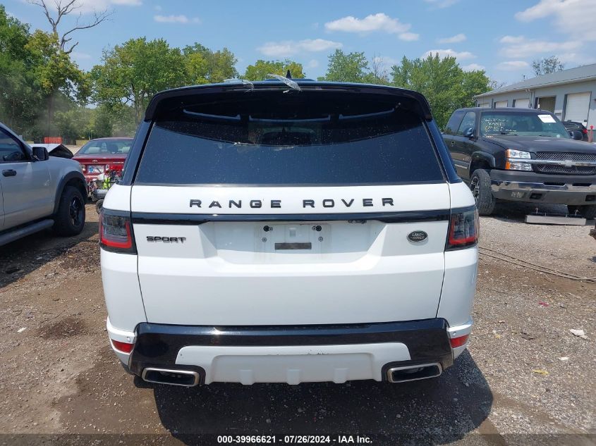 2018 Land Rover Range Rover Sport Hse Dynamic VIN: SALWV2SV4JA802510 Lot: 39966621