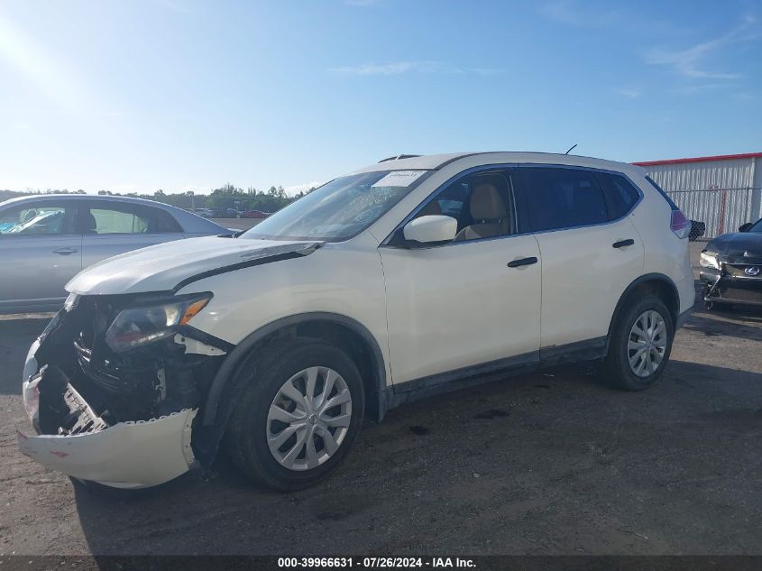 2016 Nissan Rogue S VIN: JN8AT2MT3GW008715 Lot: 39966631