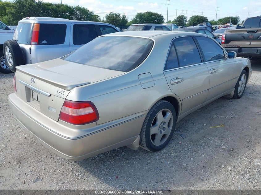 2000 Infiniti Q45 T VIN: JNKBY31AXYM301291 Lot: 39966637