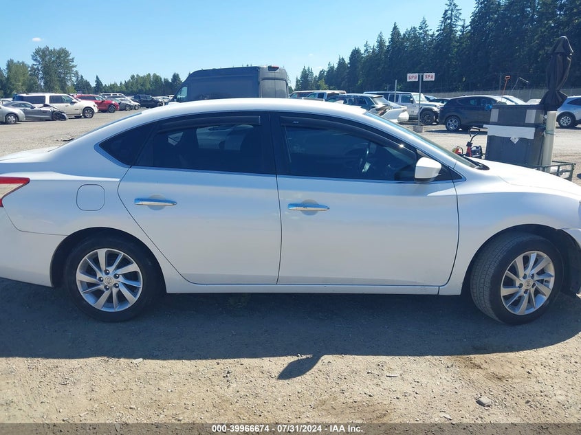 2013 Nissan Sentra Sv VIN: 3N1AB7APXDL672534 Lot: 39966674