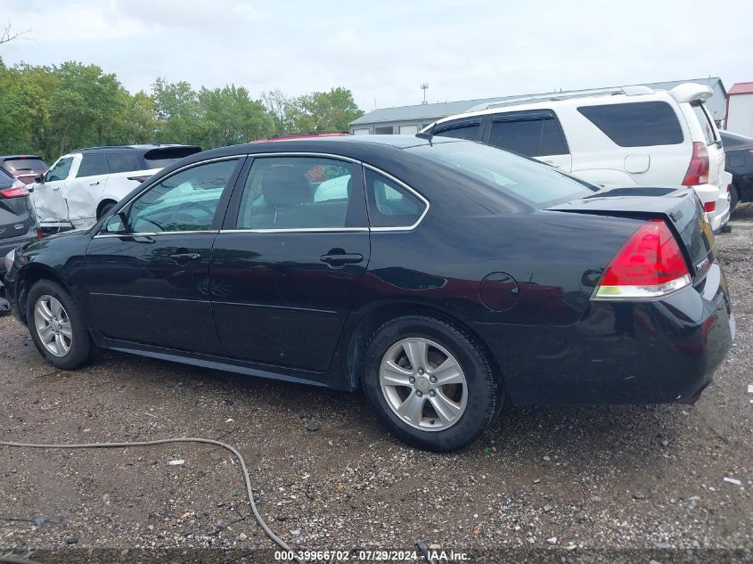 2012 Chevrolet Impala Ls VIN: 2G1WF5E35C1211544 Lot: 39966702