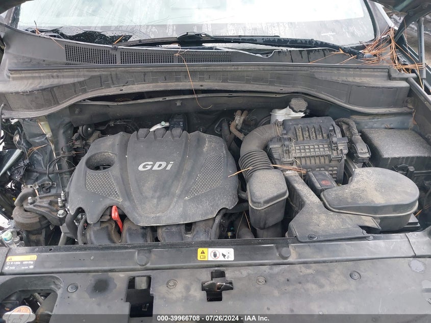 2013 Hyundai Santa Fe Sport VIN: 5XYZU3LB9DG106540 Lot: 39966708