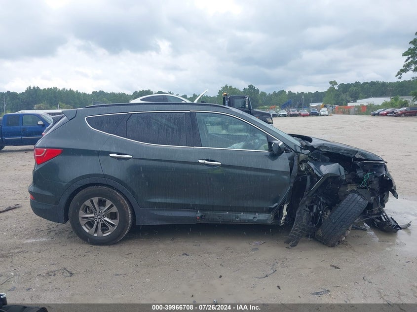 2013 Hyundai Santa Fe Sport VIN: 5XYZU3LB9DG106540 Lot: 39966708
