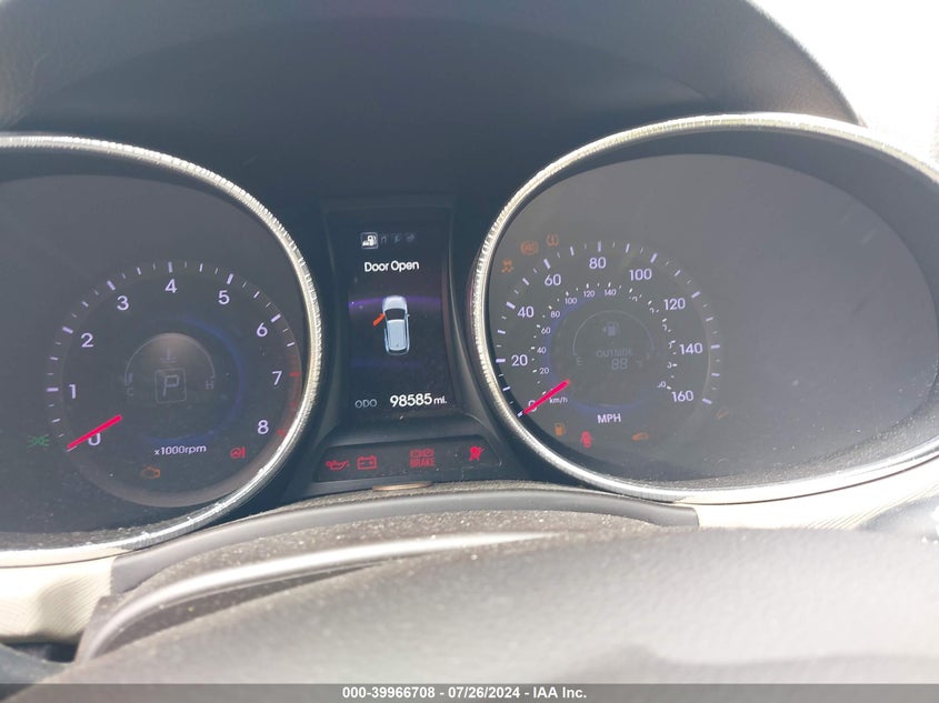 2013 Hyundai Santa Fe Sport VIN: 5XYZU3LB9DG106540 Lot: 39966708