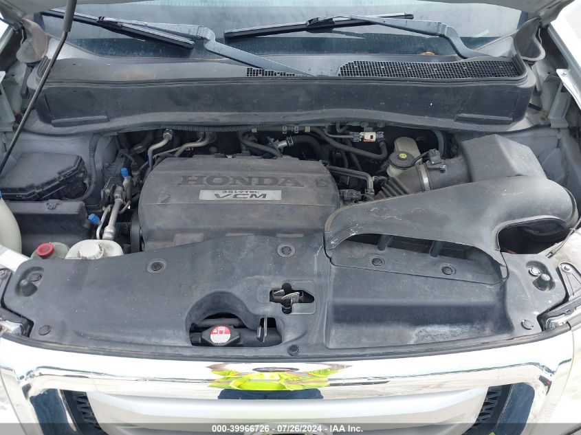 2010 Honda Pilot Touring VIN: 5FNYF4H93AB029832 Lot: 39966726