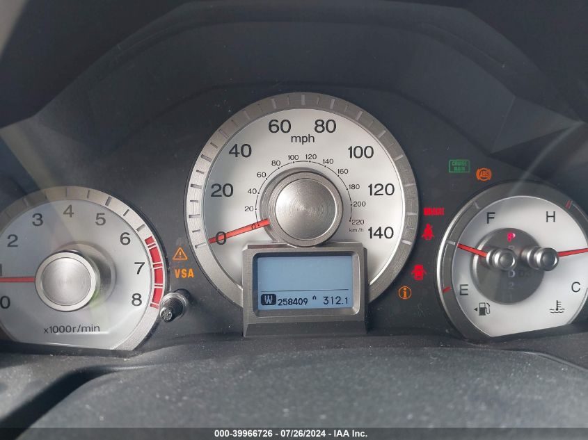 2010 Honda Pilot Touring VIN: 5FNYF4H93AB029832 Lot: 39966726