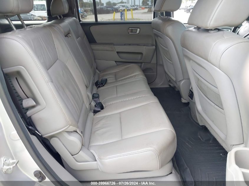 2010 Honda Pilot Touring VIN: 5FNYF4H93AB029832 Lot: 39966726