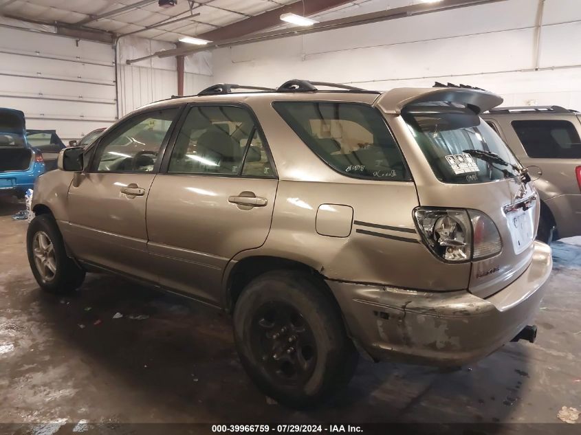 2002 Lexus Rx 300 VIN: JTJHF10UX20242594 Lot: 39966759