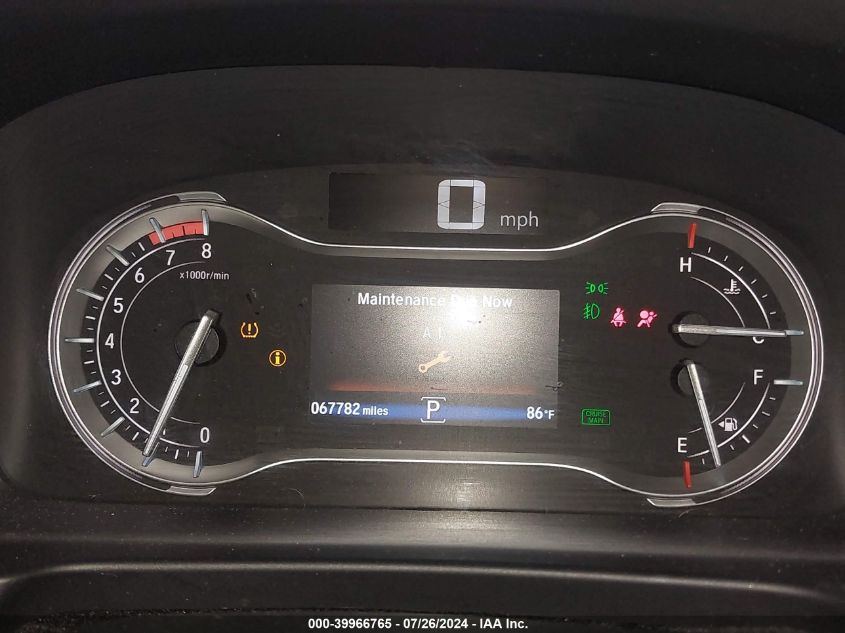 2016 Honda Pilot Exl VIN: 5FNYF6H54GB107214 Lot: 39966765