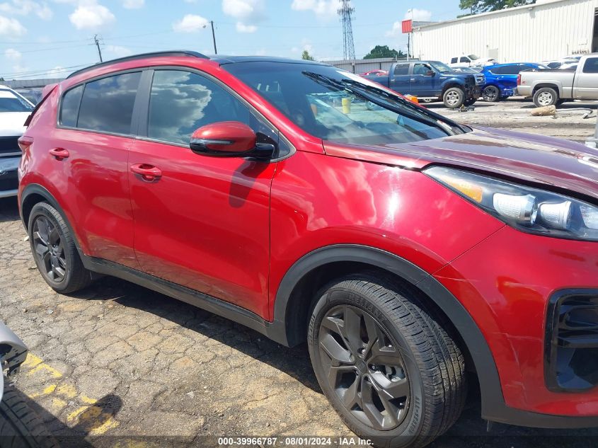 2022 Kia Sportage Nightfall Edition VIN: KNDP63AC8N7961516 Lot: 39966787