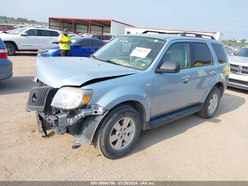 2008 Mercury Mariner VIN: 4M2CU91168KJ15225 Lot: 39966796