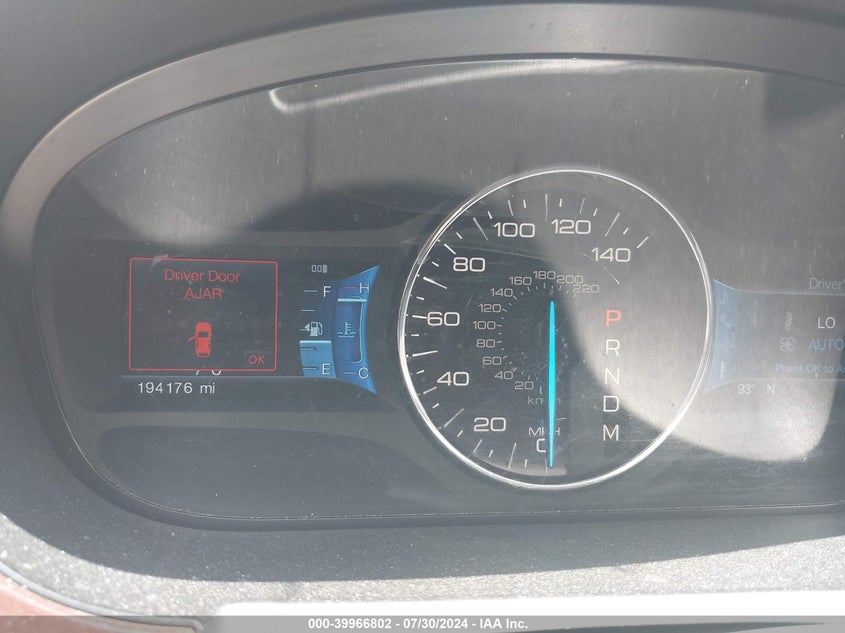 2012 Ford Edge Limited VIN: 2FMDK3KC4CBA22411 Lot: 39966802