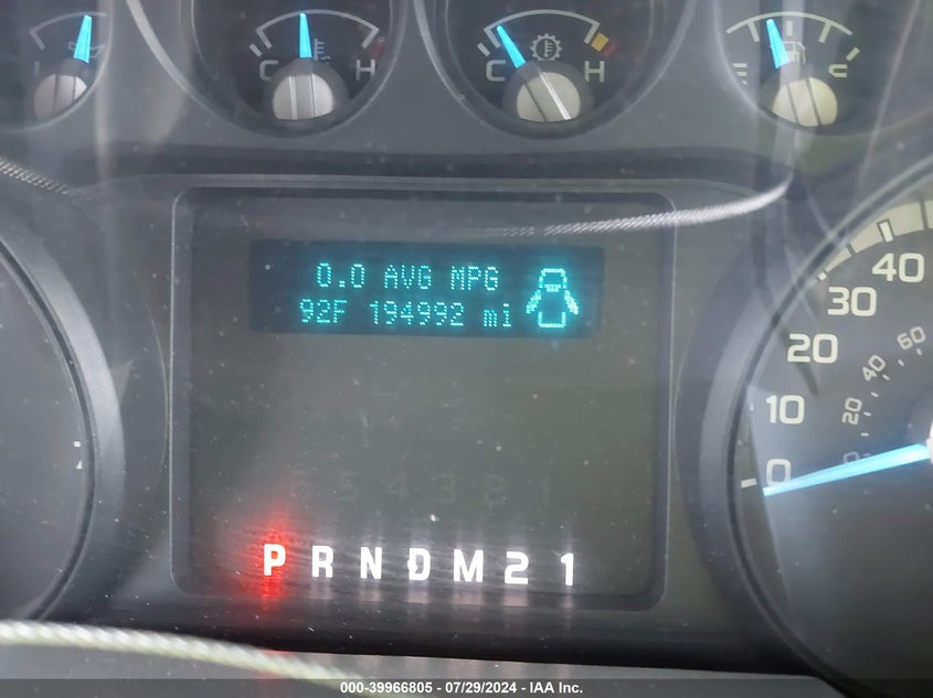 2012 Ford F250 Super Duty VIN: 1FT7W2B64CEC50309 Lot: 39966805