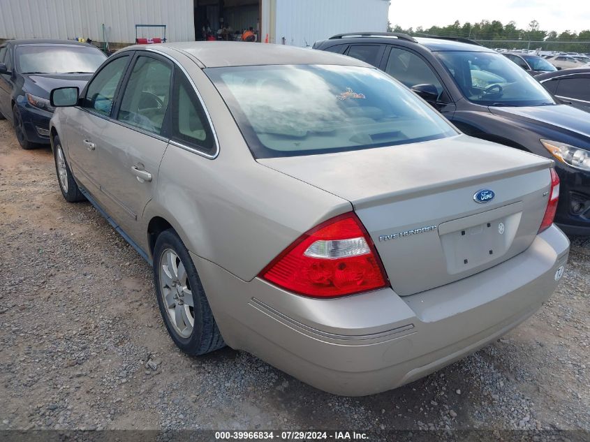 2005 Ford Five Hundred Sel VIN: 1FAFP24175G130902 Lot: 39966834