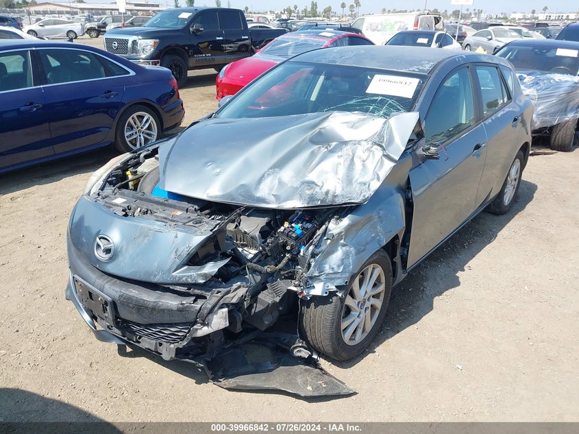 2013 Mazda Mazda3 I Touring VIN: JM1BL1L80D1705193 Lot: 39966842