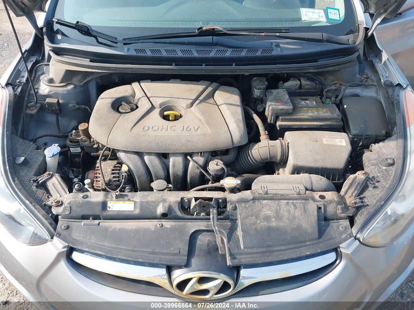 2012 Hyundai Elantra Gls/Limited VIN: KMHDH4AE2CU198794 Lot: 39966864