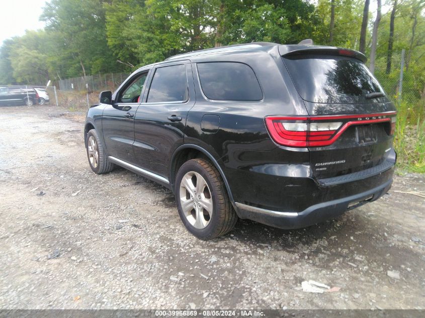 2015 Dodge Durango Limited VIN: 1C4RDJDG2FC112217 Lot: 39966869