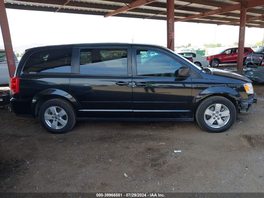 2015 Dodge Grand Caravan Se VIN: 2C4RDGBG2FR704357 Lot: 39966881