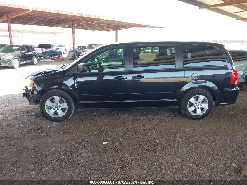 2015 Dodge Grand Caravan Se VIN: 2C4RDGBG2FR704357 Lot: 39966881
