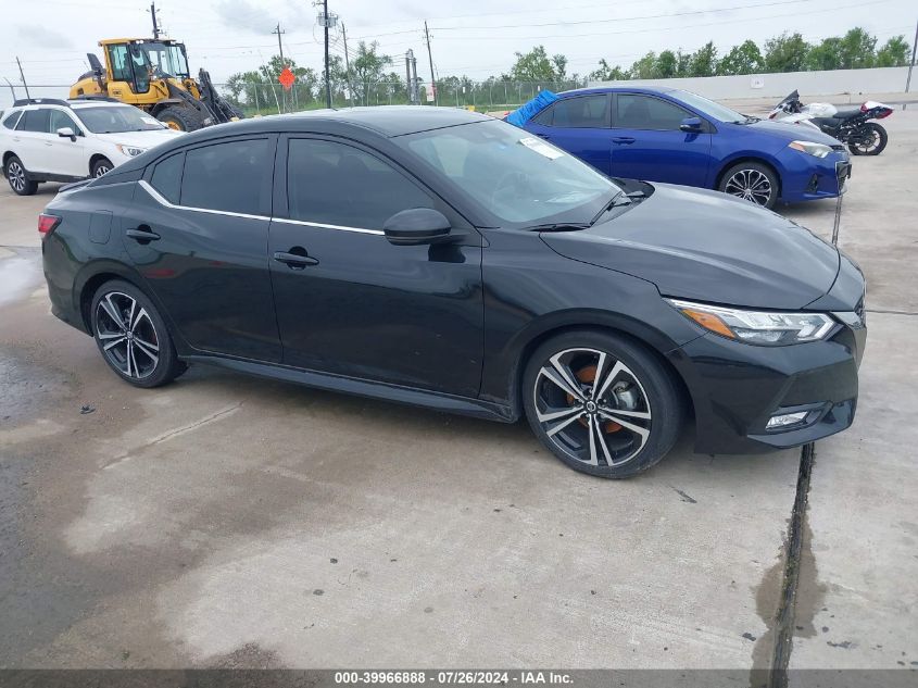 2023 Nissan Sentra Sr Xtronic Cvt VIN: 3N1AB8DV8PY272513 Lot: 39966888