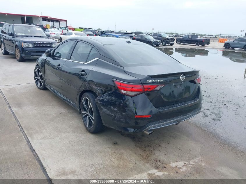 2023 Nissan Sentra Sr Xtronic Cvt VIN: 3N1AB8DV8PY272513 Lot: 39966888