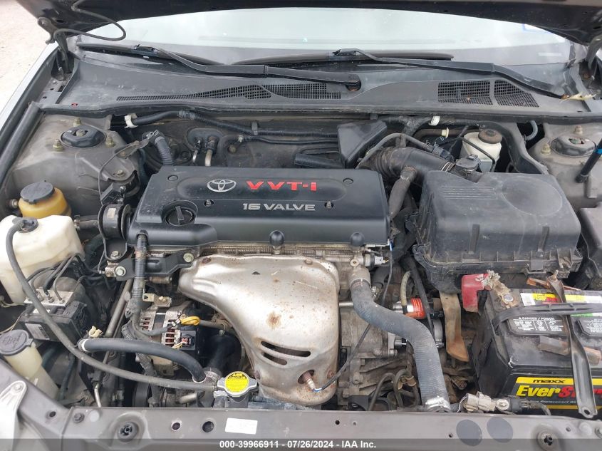 2004 Toyota Camry Xle VIN: 4T1BE32K24U830127 Lot: 39966911