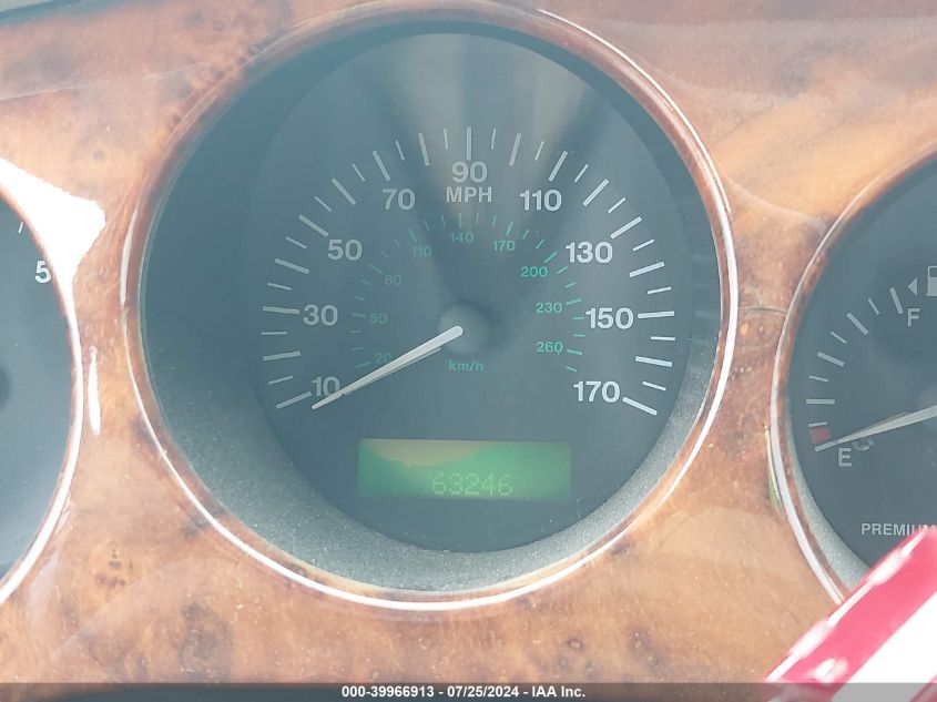 1997 Jaguar Xk8 VIN: SAJGX2747VC007579 Lot: 39966913