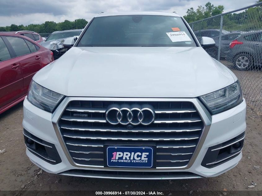 2018 Audi Q7 3.0T Premium VIN: WA1VAAF77JD022871 Lot: 39966914