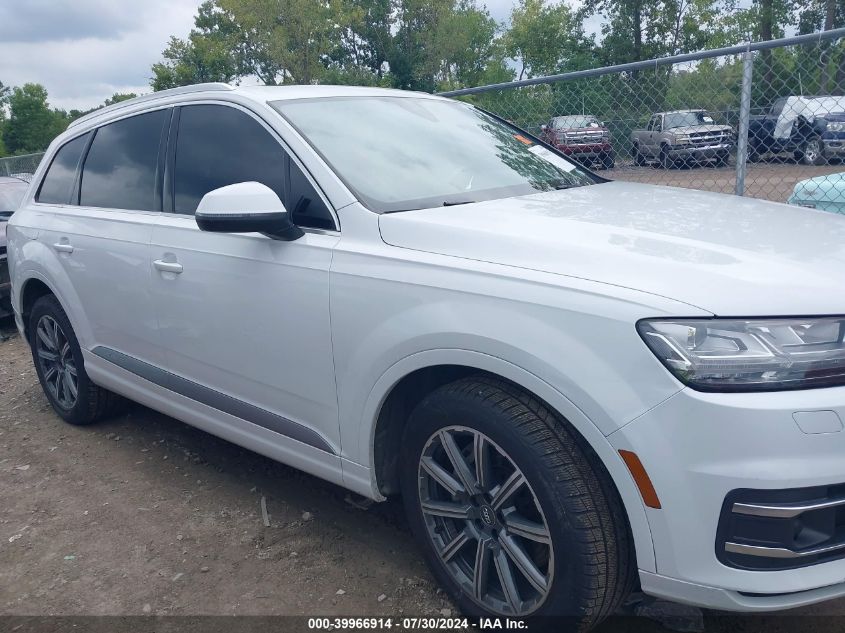 2018 Audi Q7 3.0T Premium VIN: WA1VAAF77JD022871 Lot: 39966914