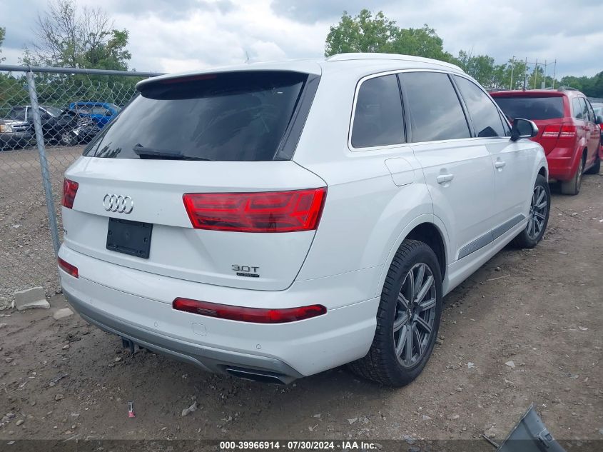 2018 Audi Q7 3.0T Premium VIN: WA1VAAF77JD022871 Lot: 39966914