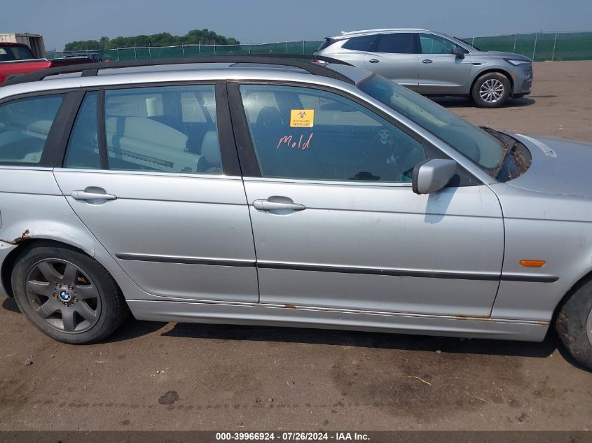 2001 BMW 325I VIN: WBAAW33431ET43034 Lot: 39966924