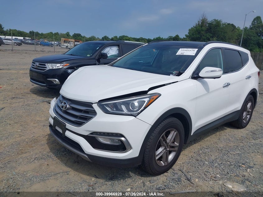 VIN 5XYZUDLB8HG457676 2017 HYUNDAI SANTA FE SPORT 2.4L