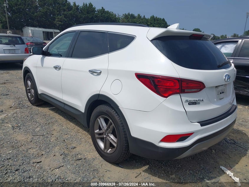 VIN 5XYZUDLB8HG457676 2017 HYUNDAI SANTA FE SPORT 2.4L