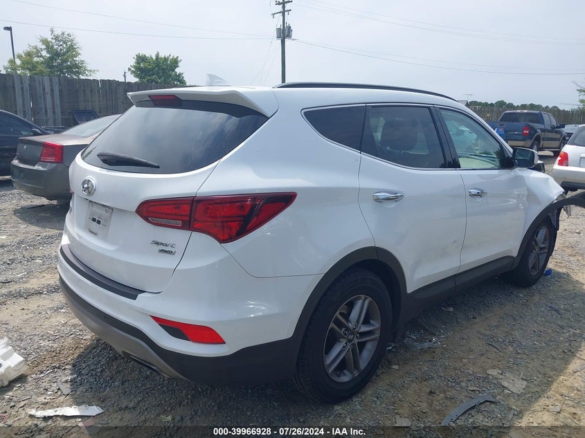 VIN 5XYZUDLB8HG457676 2017 HYUNDAI SANTA FE SPORT 2.4L