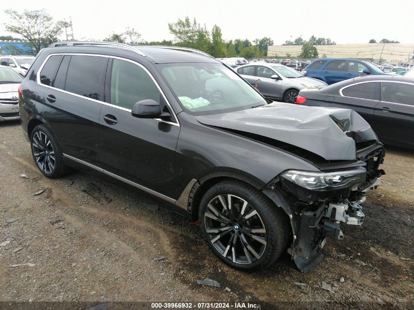 VIN 5UXCW2C04M9G12837 2021 BMW X7, Xdrive40I no.1