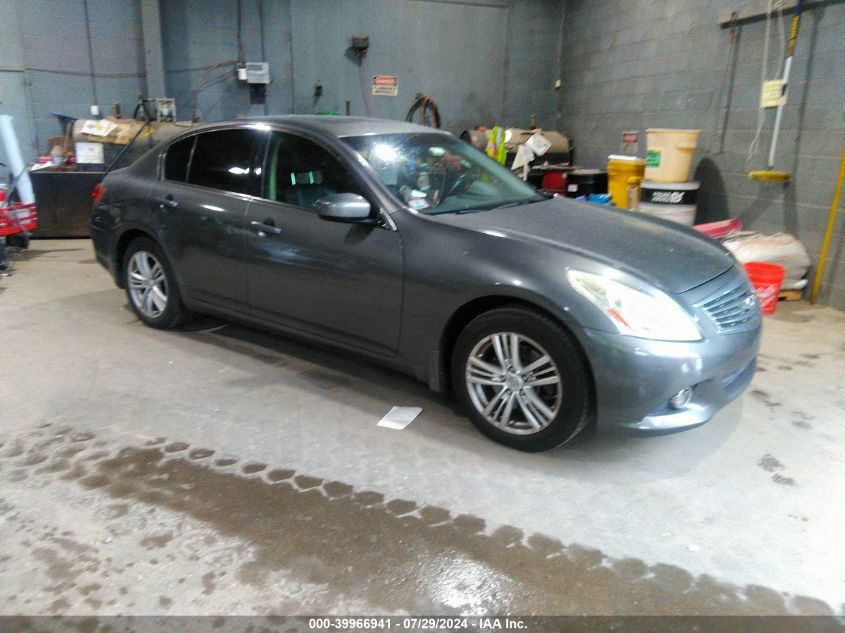 2013 Infiniti G37X VIN: JN1CV6AR2DM756316 Lot: 39966941