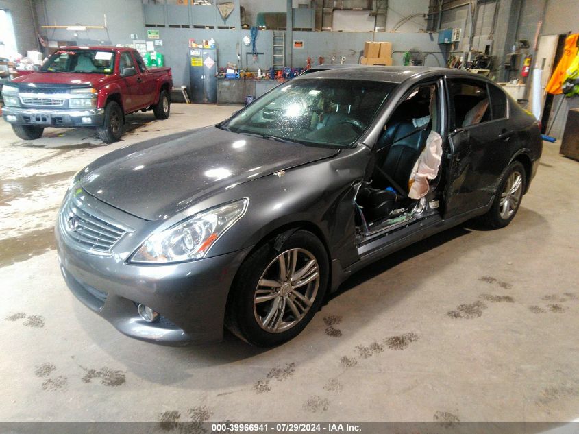 2013 Infiniti G37X VIN: JN1CV6AR2DM756316 Lot: 39966941