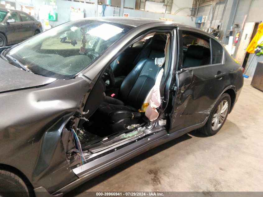 2013 Infiniti G37X VIN: JN1CV6AR2DM756316 Lot: 39966941