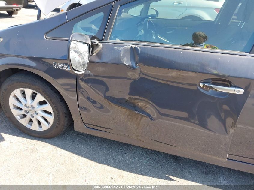 2013 Toyota Prius Plug-In VIN: JTDKN3DP5D3040534 Lot: 39966942