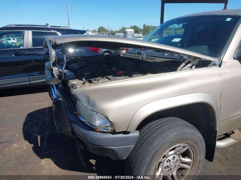 2003 Dodge Dakota VIN: 1D7HG12X23S128351 Lot: 39966943