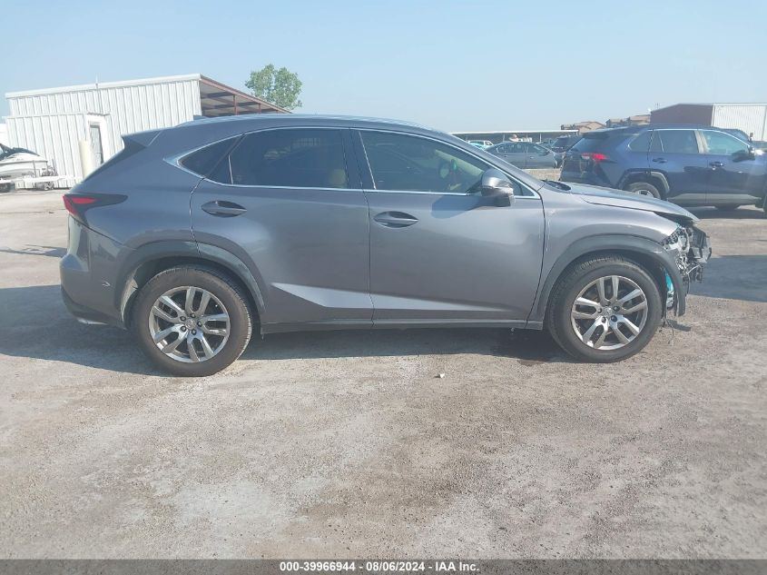 2016 Lexus Nx 200T VIN: JTJBARBZ6G2081877 Lot: 39966944