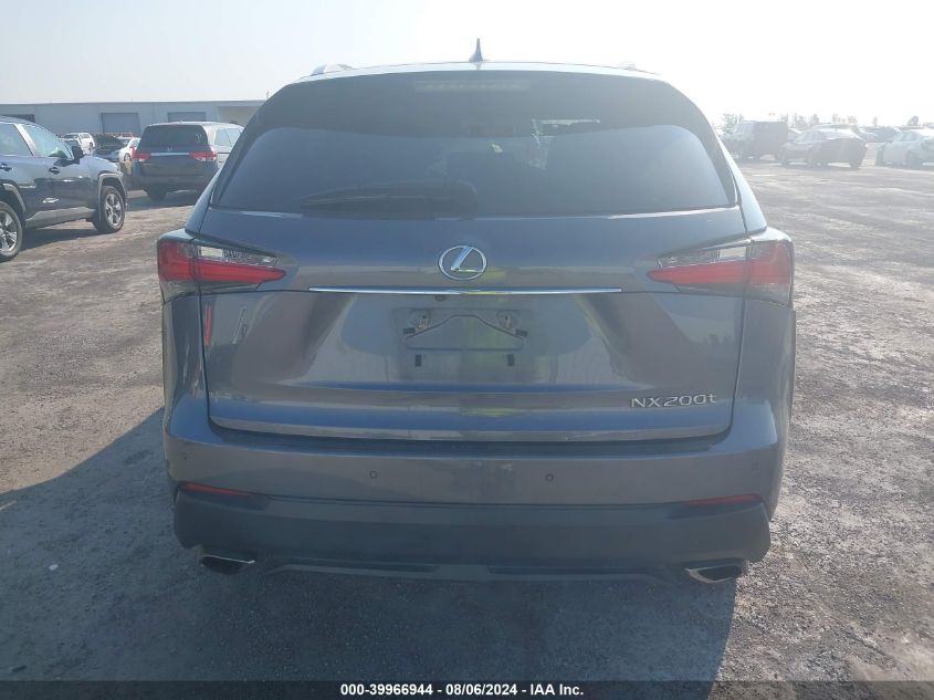 2016 Lexus Nx 200T VIN: JTJBARBZ6G2081877 Lot: 39966944