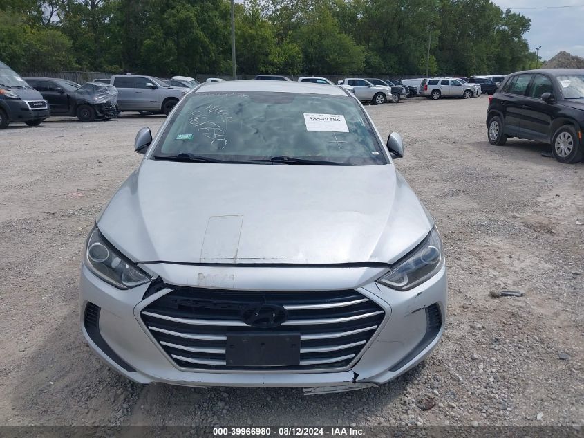 5NPD84LFXJH356204 2018 Hyundai Elantra Sel