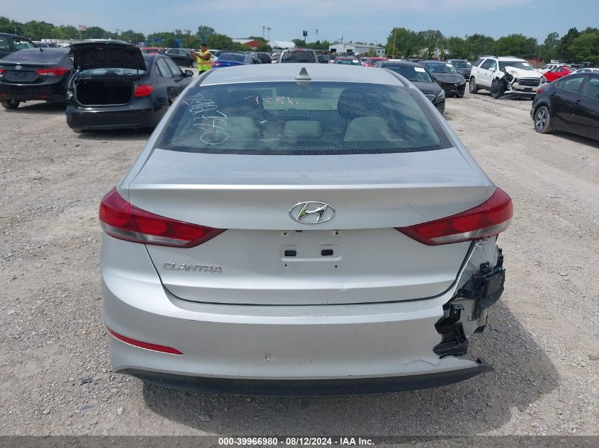 5NPD84LFXJH356204 2018 Hyundai Elantra Sel