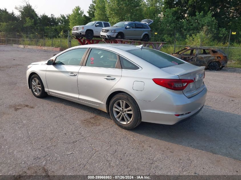 2015 Hyundai Sonata Se VIN: 5NPE24AFXFH008922 Lot: 39966983